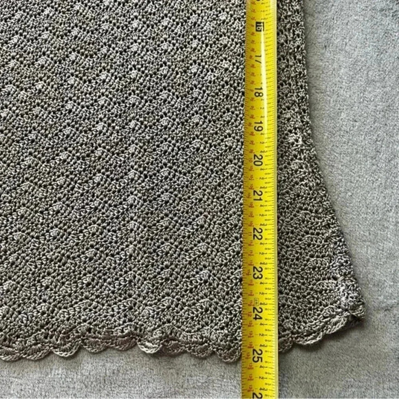 Maggie Metal Silver/Grey Crochet Tank Tank - Picture 10 of 10